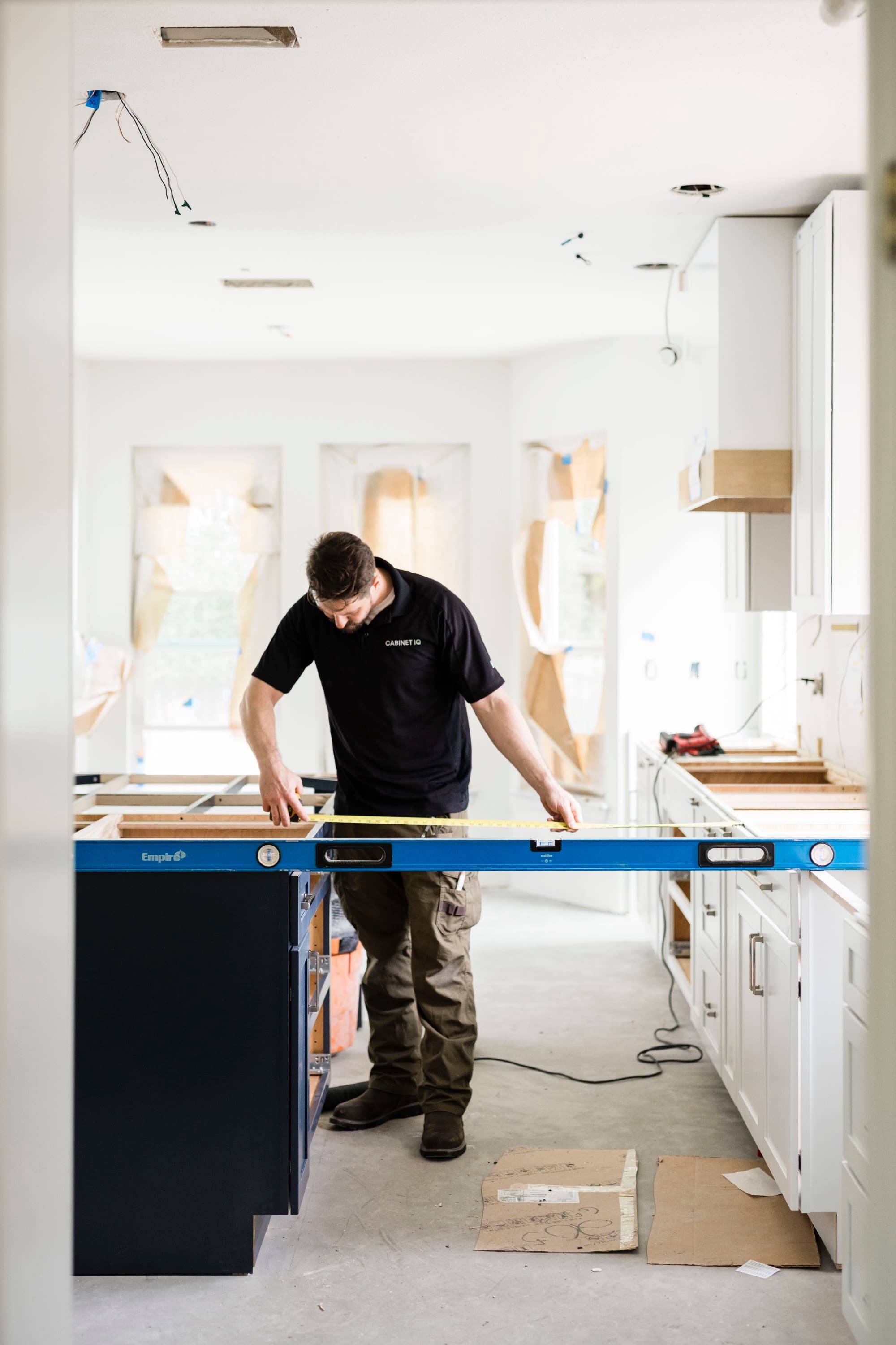 Cabinet IQ completed kitchen project